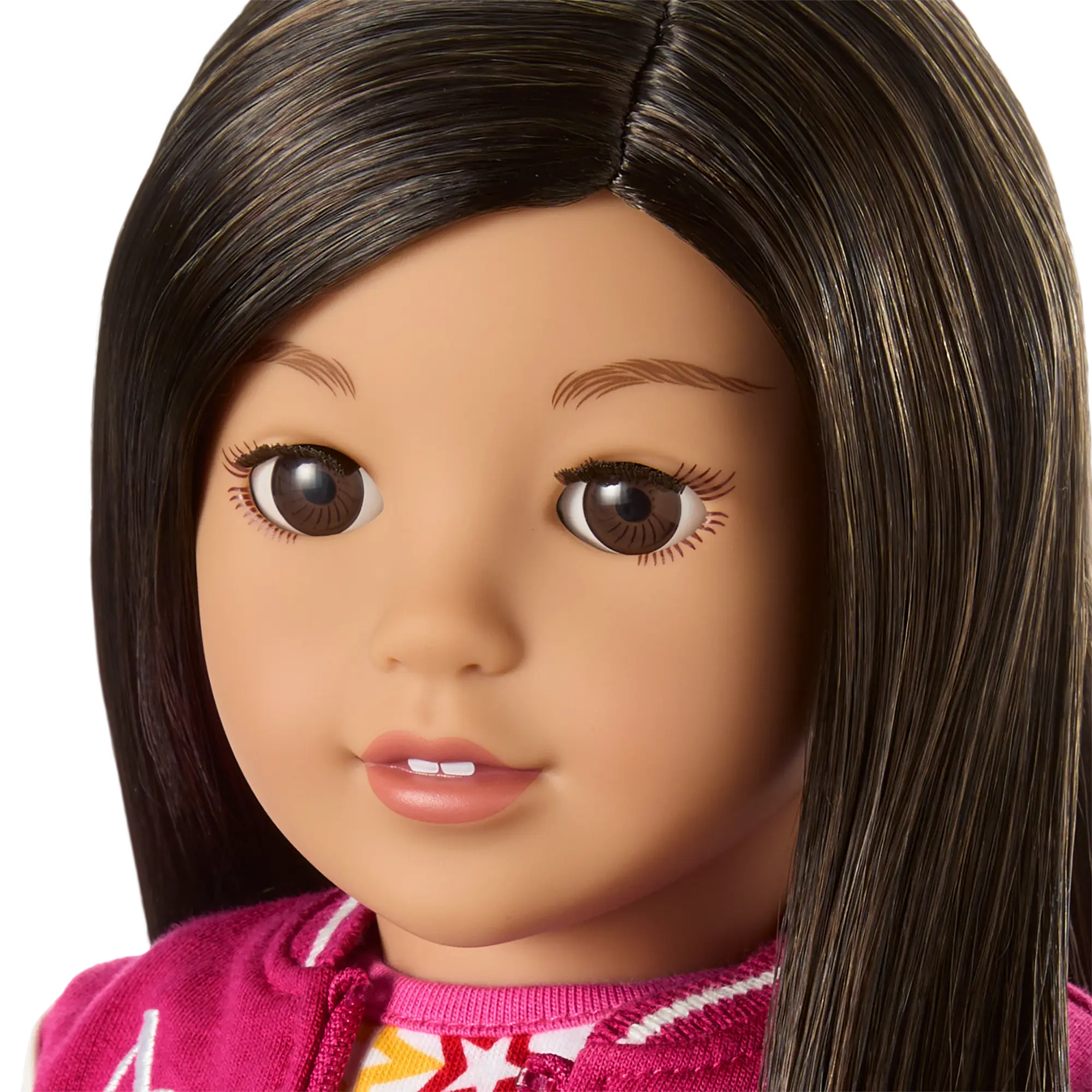 Truly Me 18-Inch Doll #124 With Straight Black-Brown Hair - Image 4