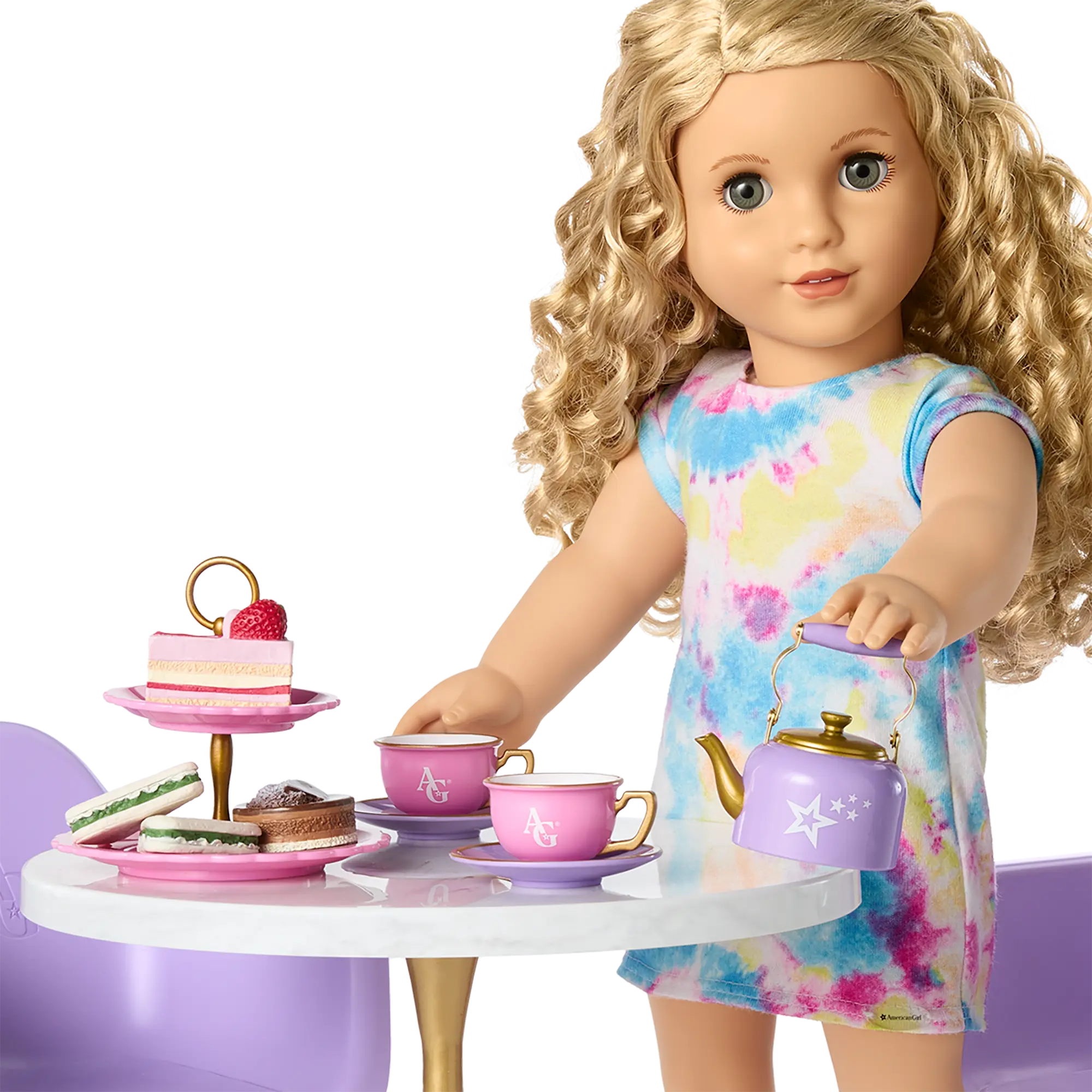 Tea For Two Set For 18-Inch Dolls - Image 5