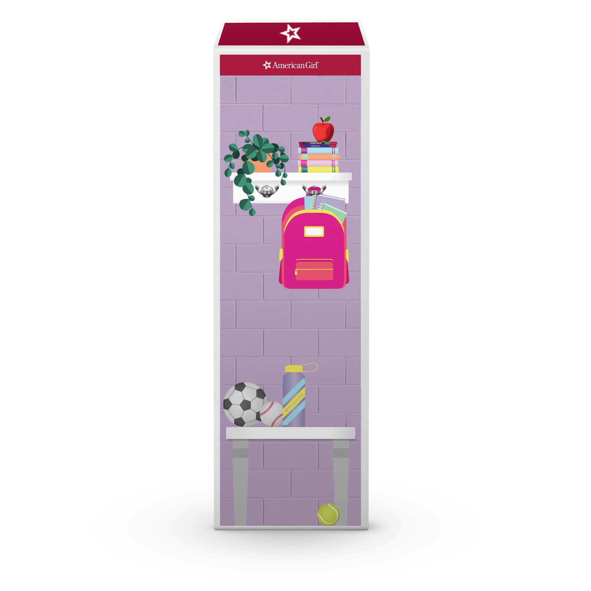Colorful Cubbies Locker Set For 18-Inch Dolls - Image 10