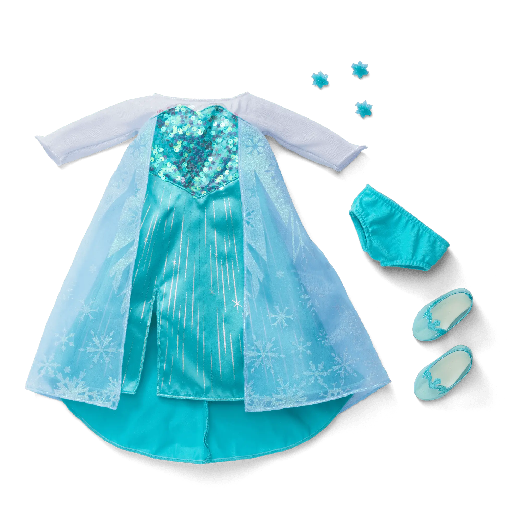 Disney Frozen Elsa Doll & Matching Dress For Girls By American Girl - Image 12