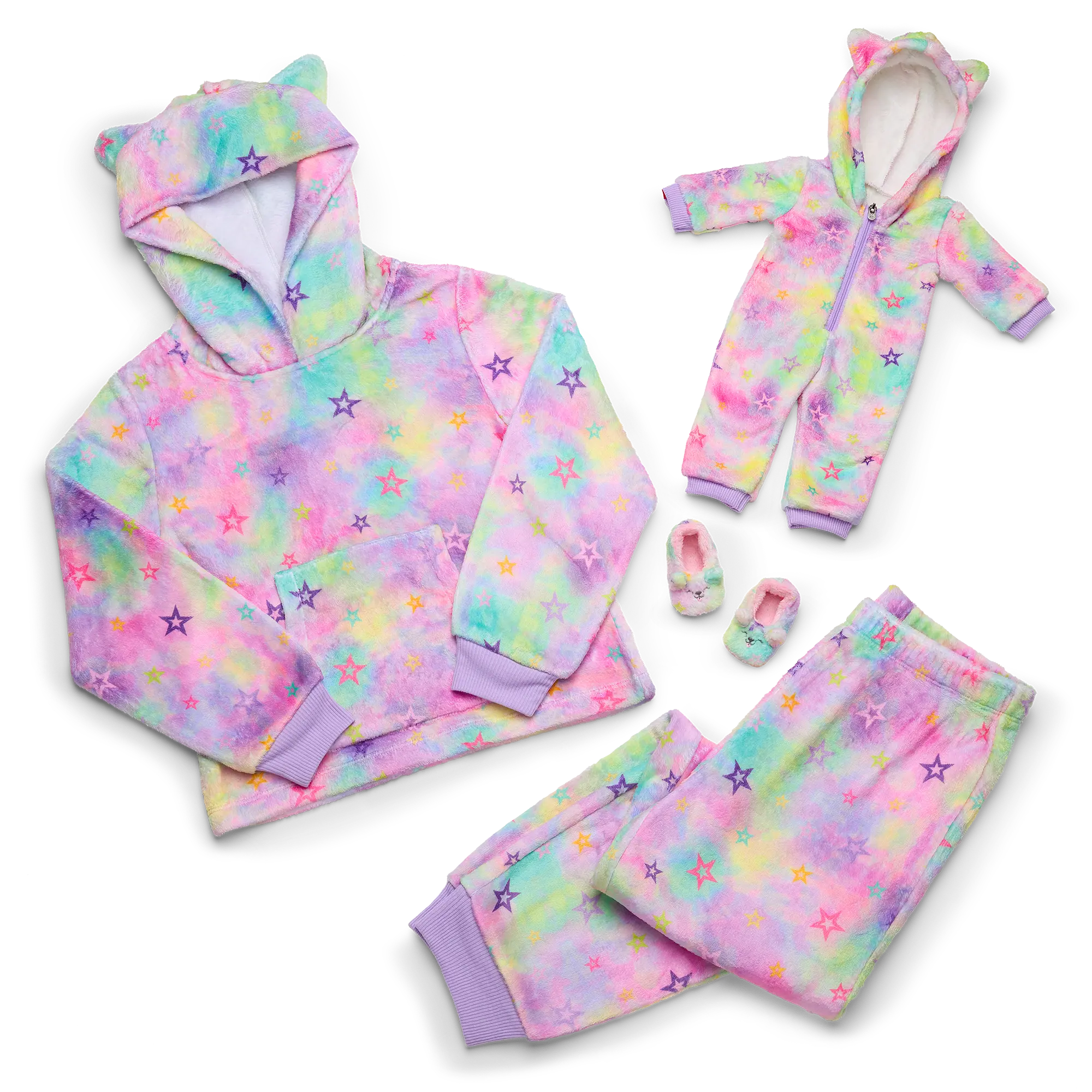 Summer's Stars & Snuggles Pajamas For Girls & 18-Inch Dolls (Girl Of The Year 2025) - Image 2