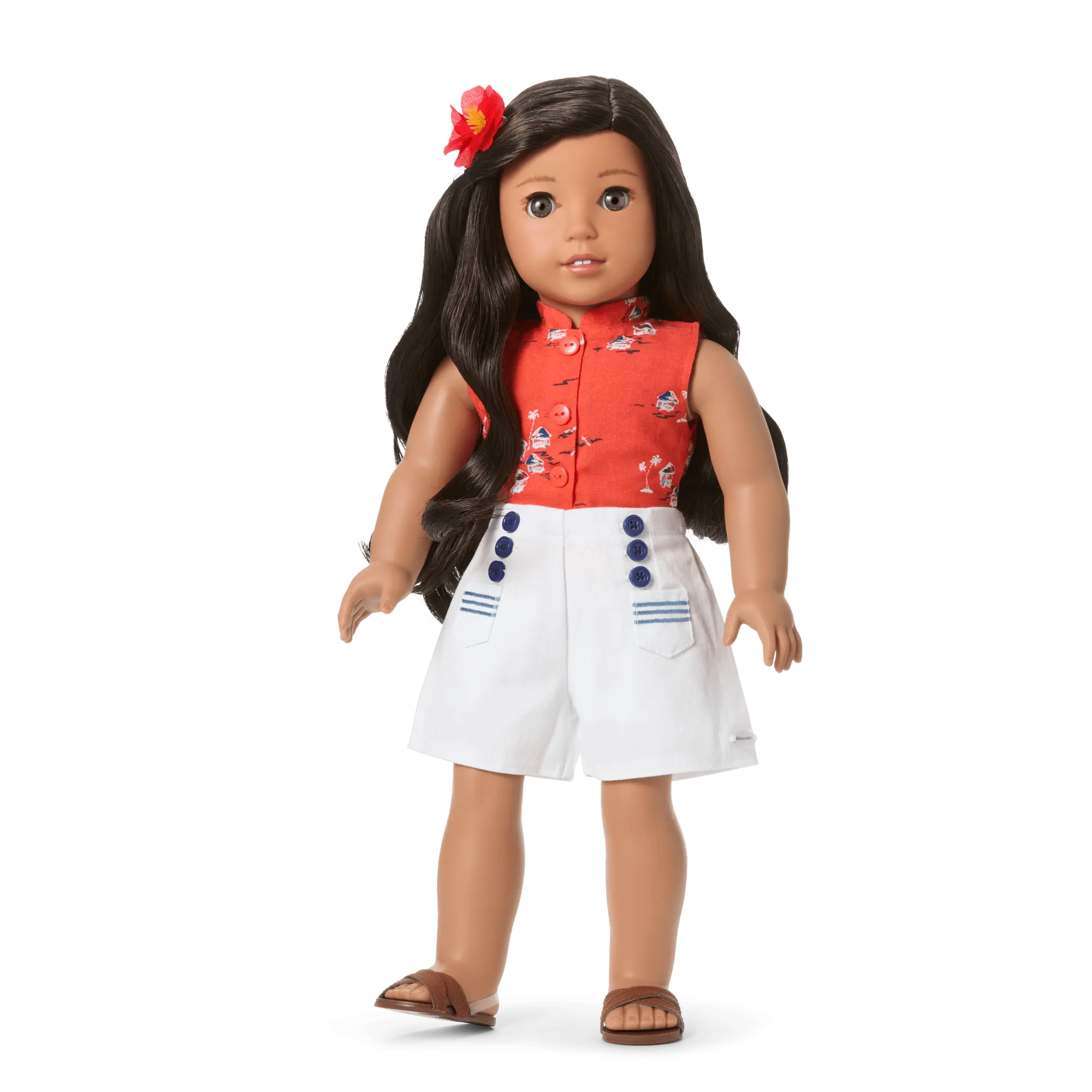 Nanea Mitchell 18-Inch Doll, Journal & Accessories (Historical Characters) - Image 2