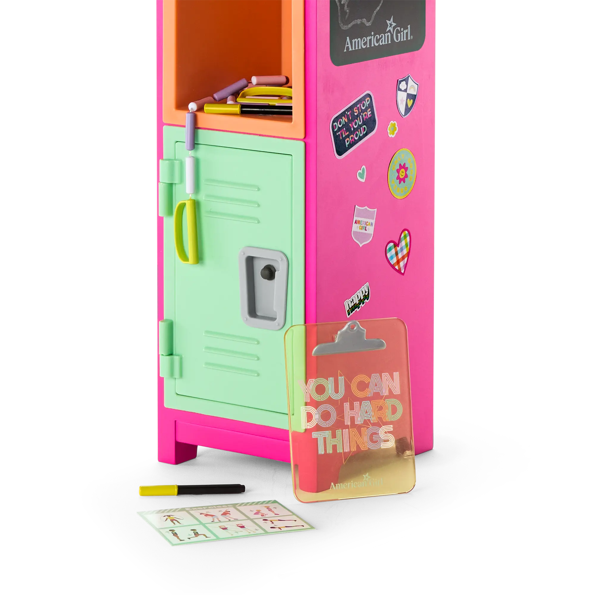Colorful Cubbies Locker Set For 18-Inch Dolls - Image 3