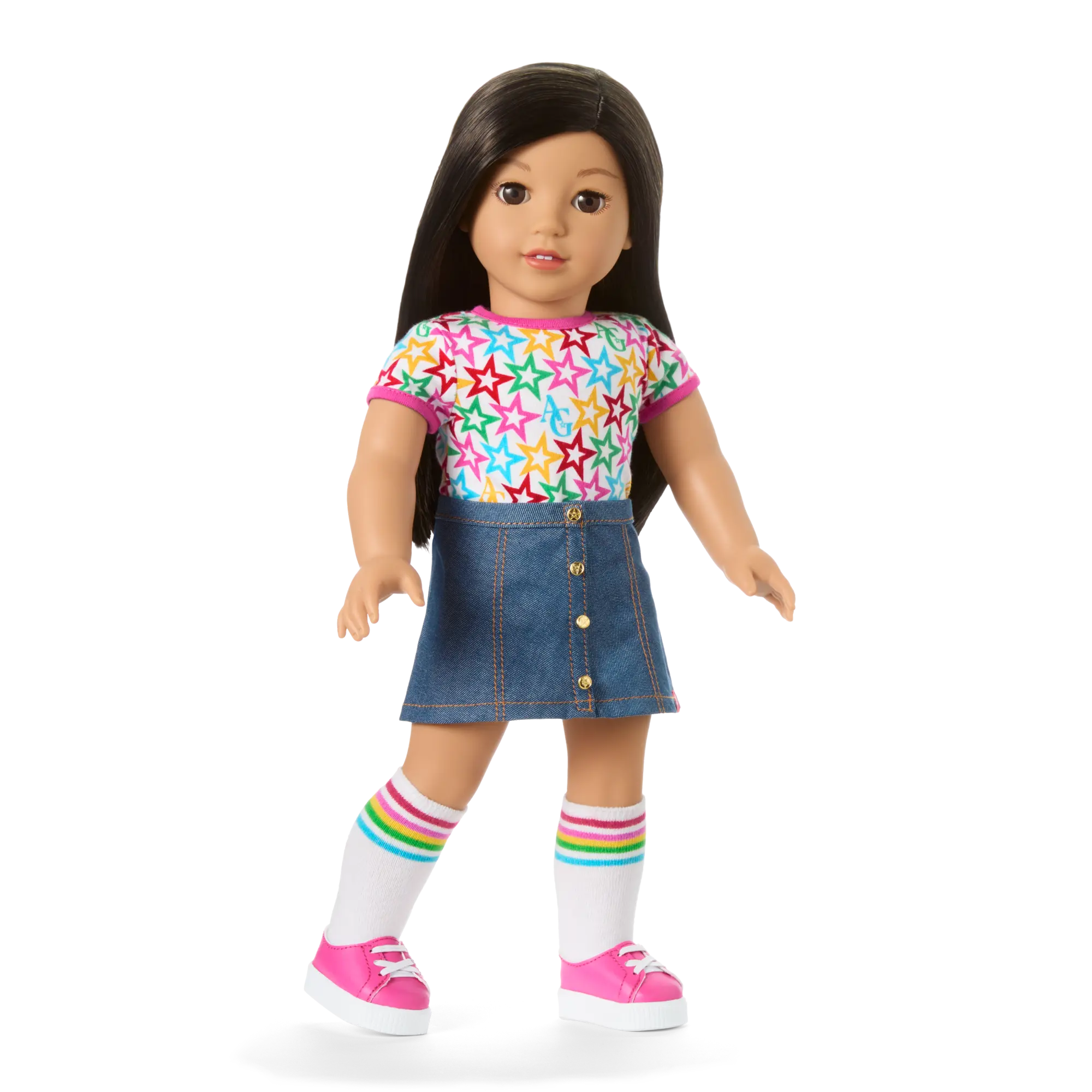 Truly Me 18-Inch Doll #124, Puppy, Mini Backpack & Accessories Ag Star Squad Bundle - Image 9