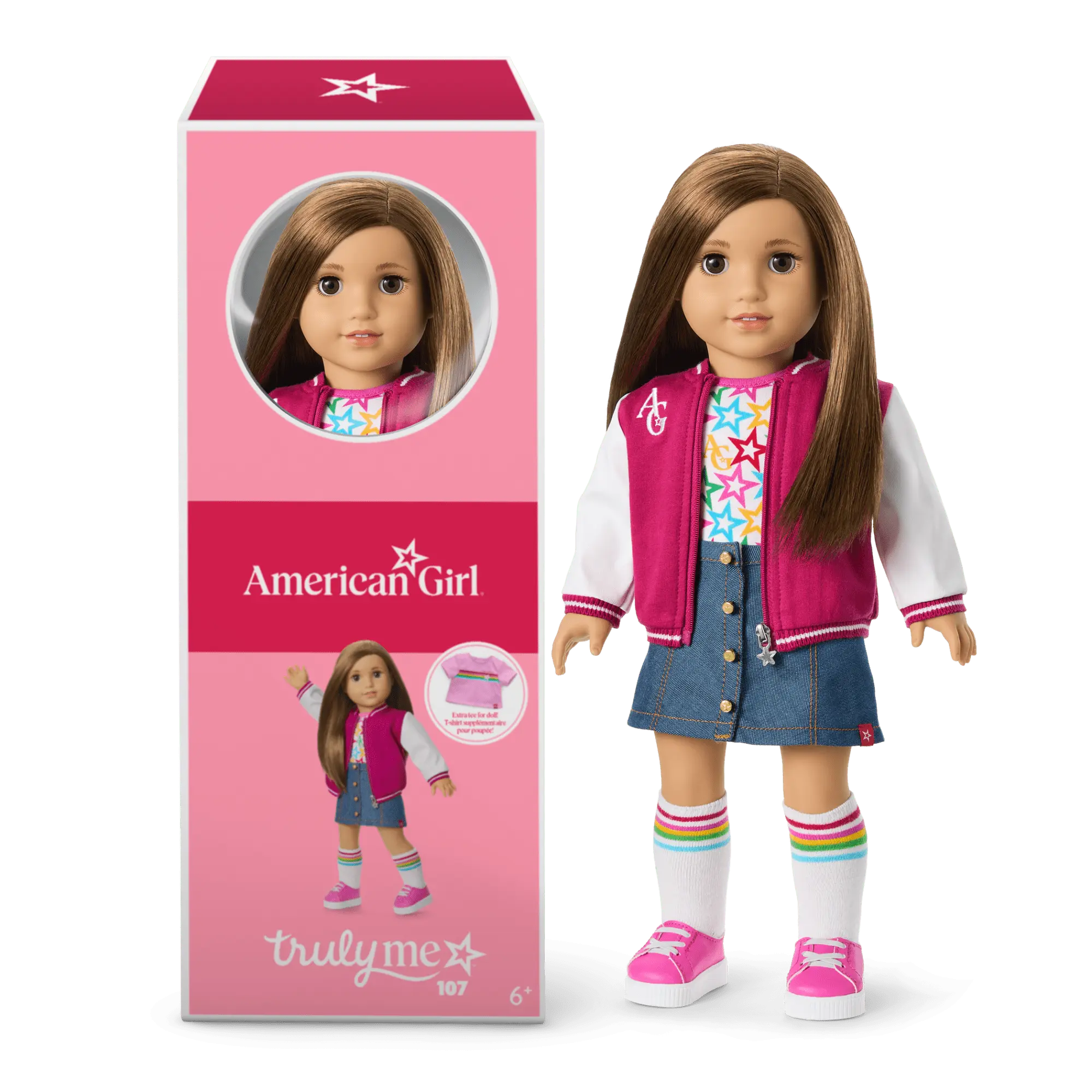 Truly Me 18-Inch Doll #107, Puppy, Mini Backpack & Accessories Ag Star Squad Bundle - Image 33