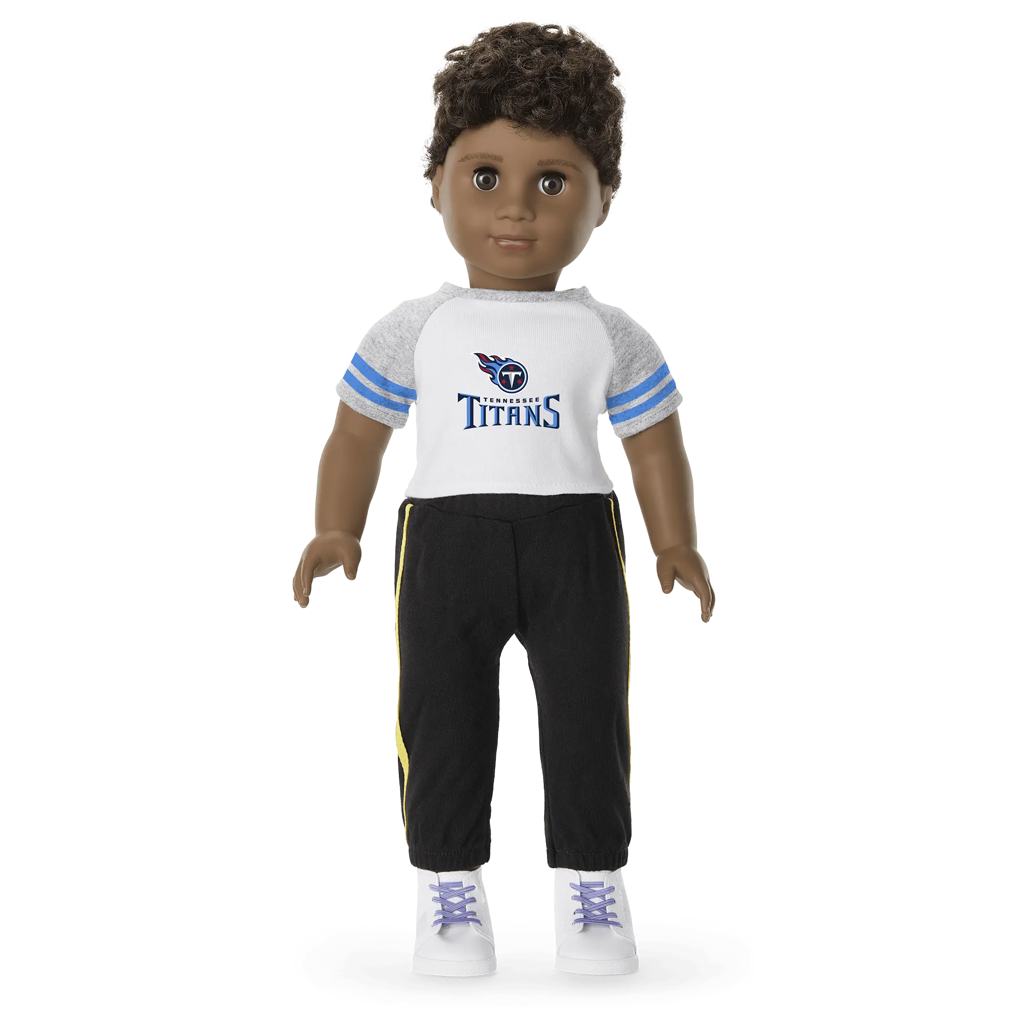 American Girl X Nfl Tennessee Titans Fan Tee For 18-Inch Dolls - Image 2