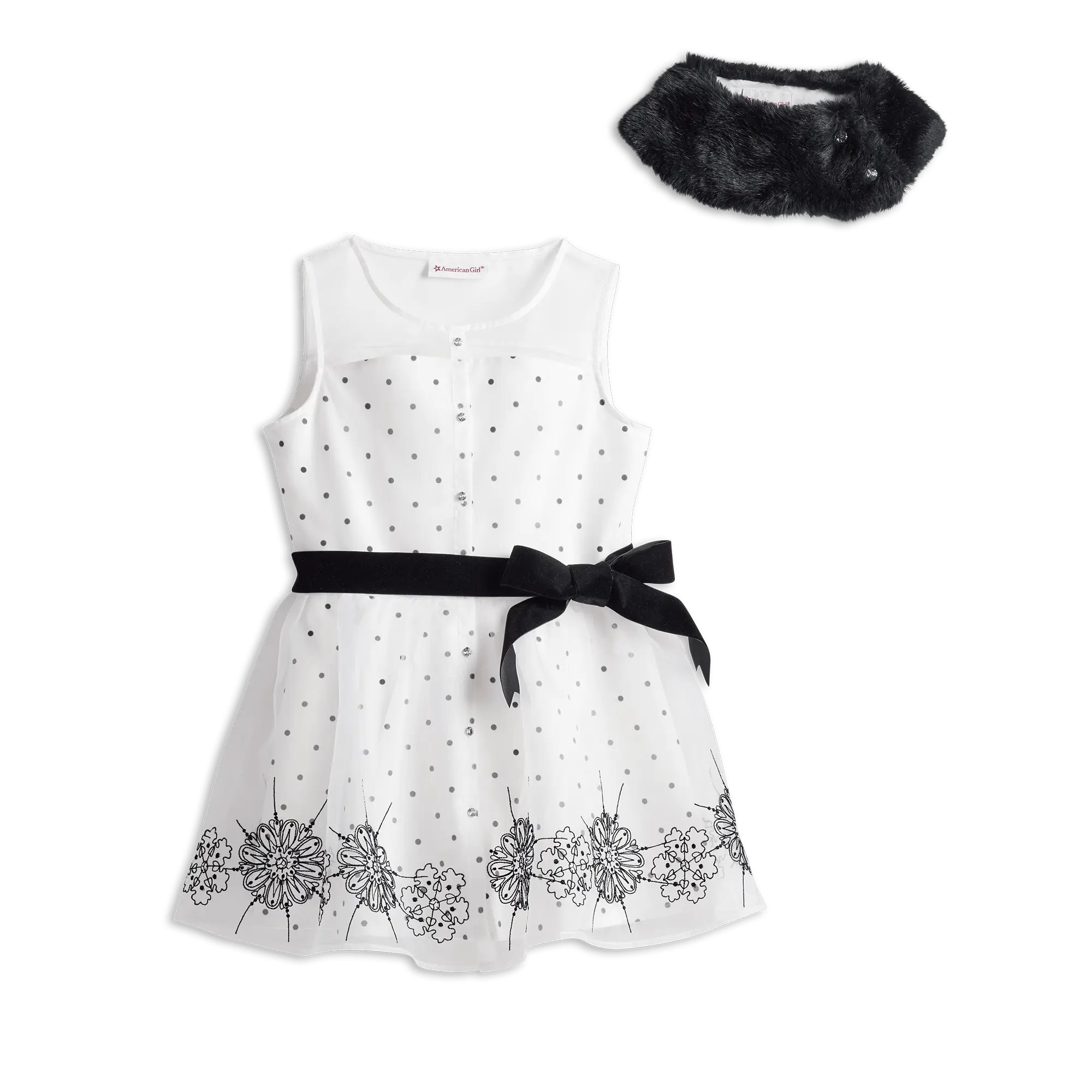 Let It Snow Tunic For Girls - Image 4