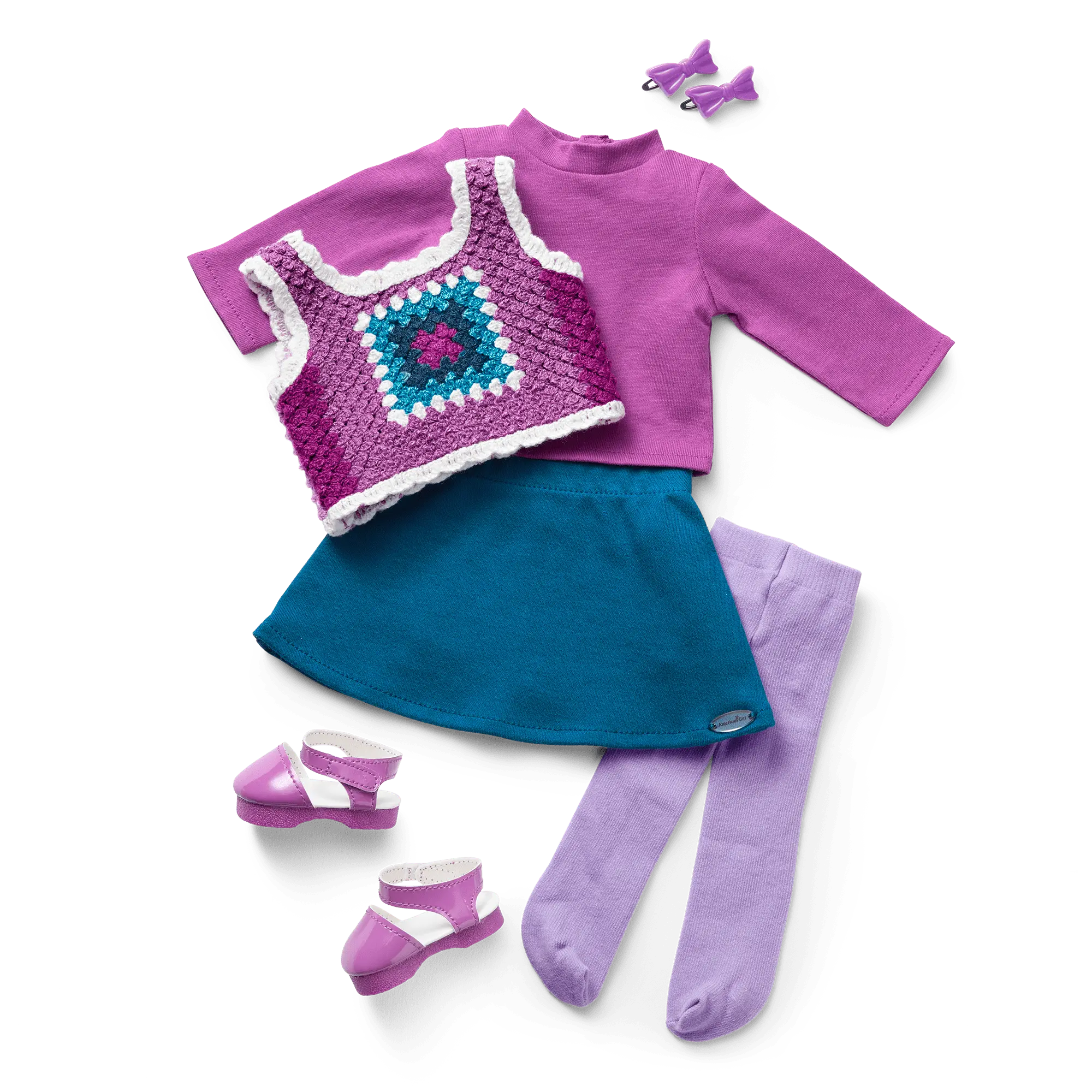 Julie's School Outfit For 18-Inch Dolls (Historical Characters)