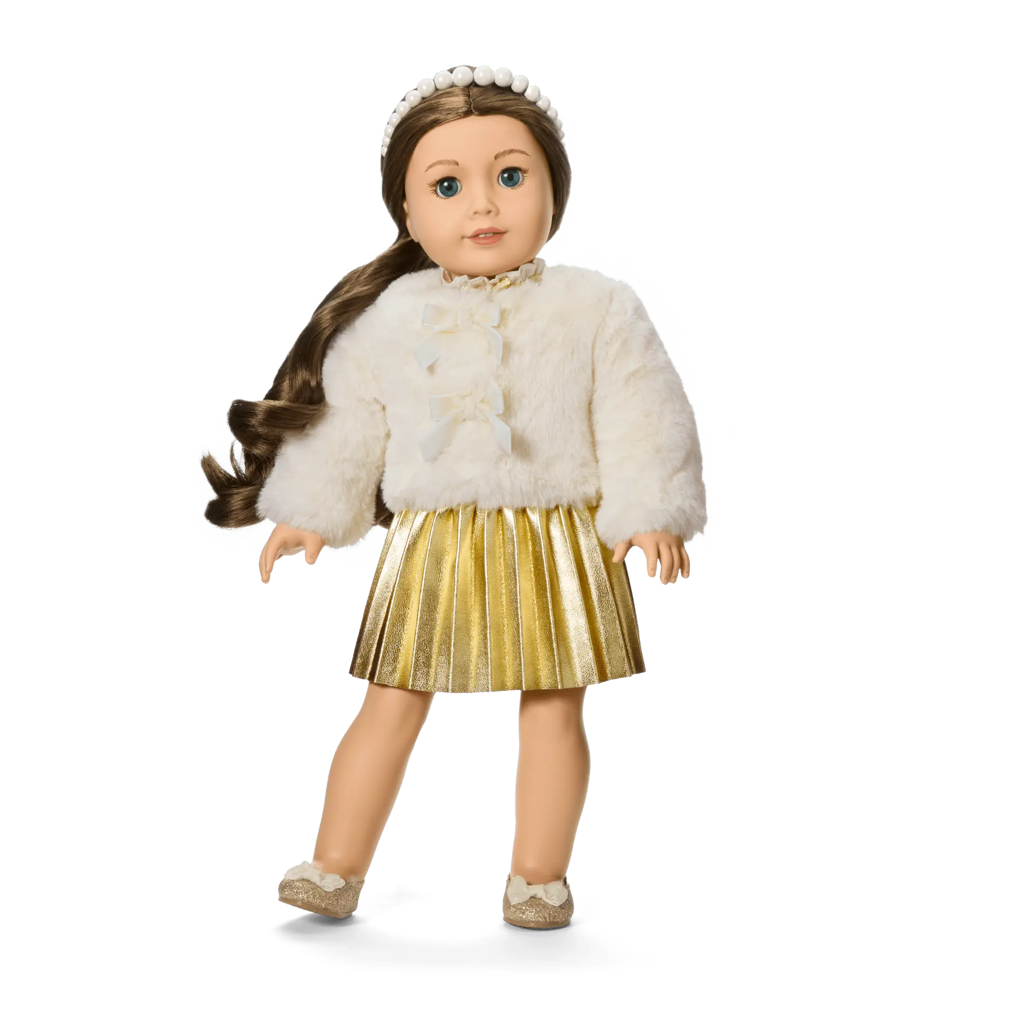 American Girl X Janie And Jack Tied With Bows Jacket For 18-Inch Dolls - Image 2
