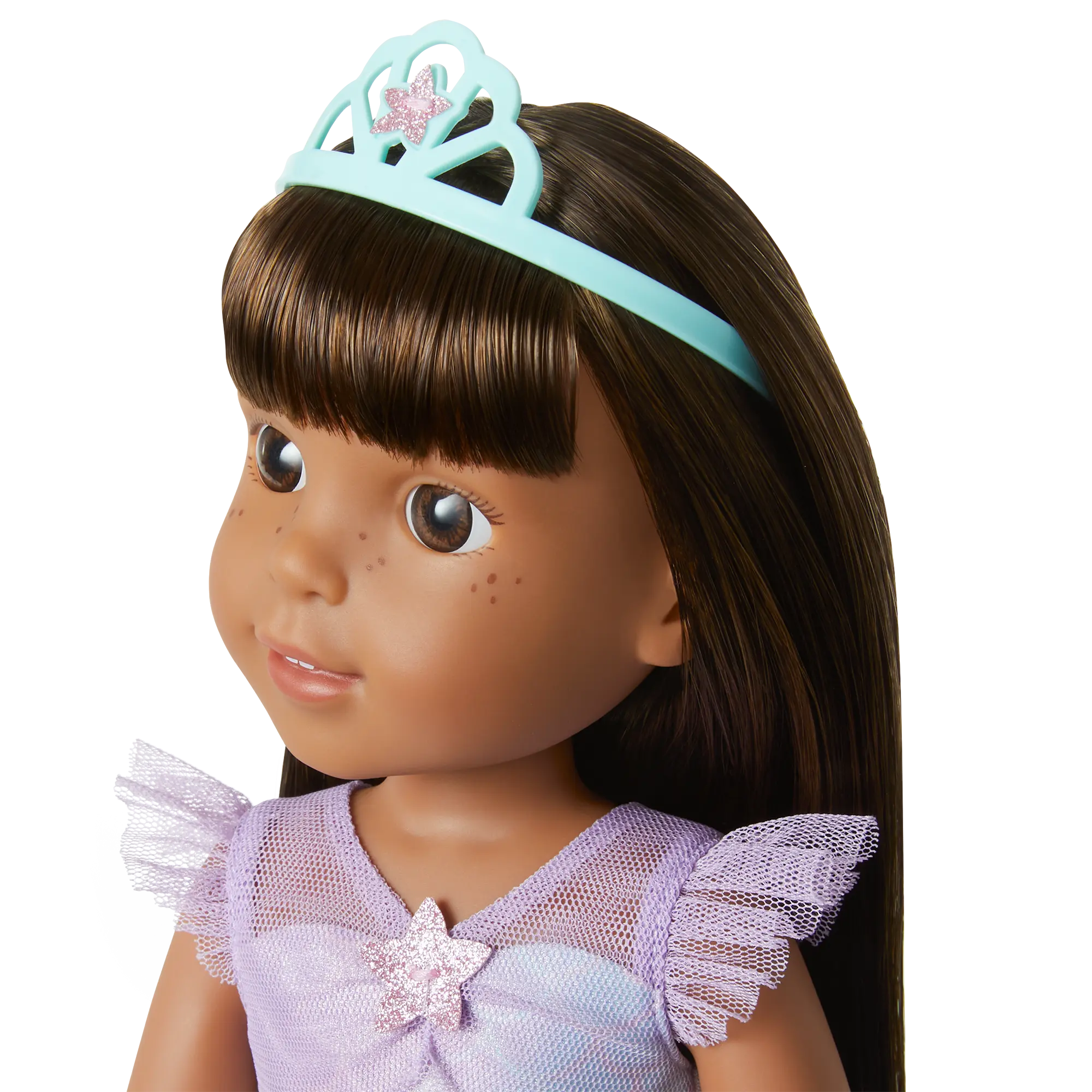 2-In-1 Sparkly Mermaid Outfit For Welliewishers Dolls - Image 5